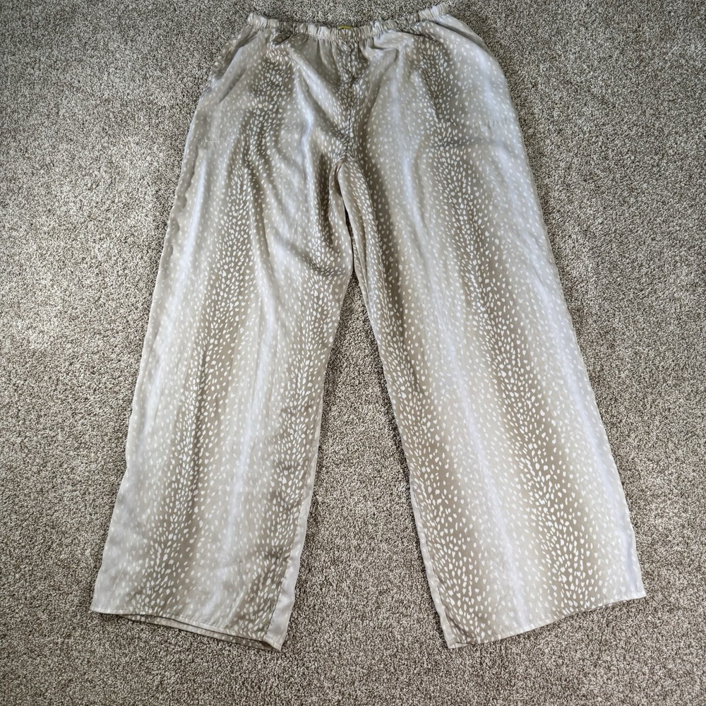 Shady Lady Women's Wide Leg Speckled Sleep Pant With Pockets Size XL
